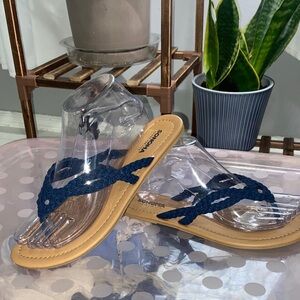 Sonoma braided thong sandal sz M